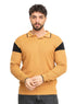 Hafan F - Striped Polo Neck Pullover Design 1 - Khotwh